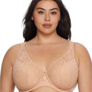 Bare Necessities Bra. 42DDD. Underwire, foam lined cup.